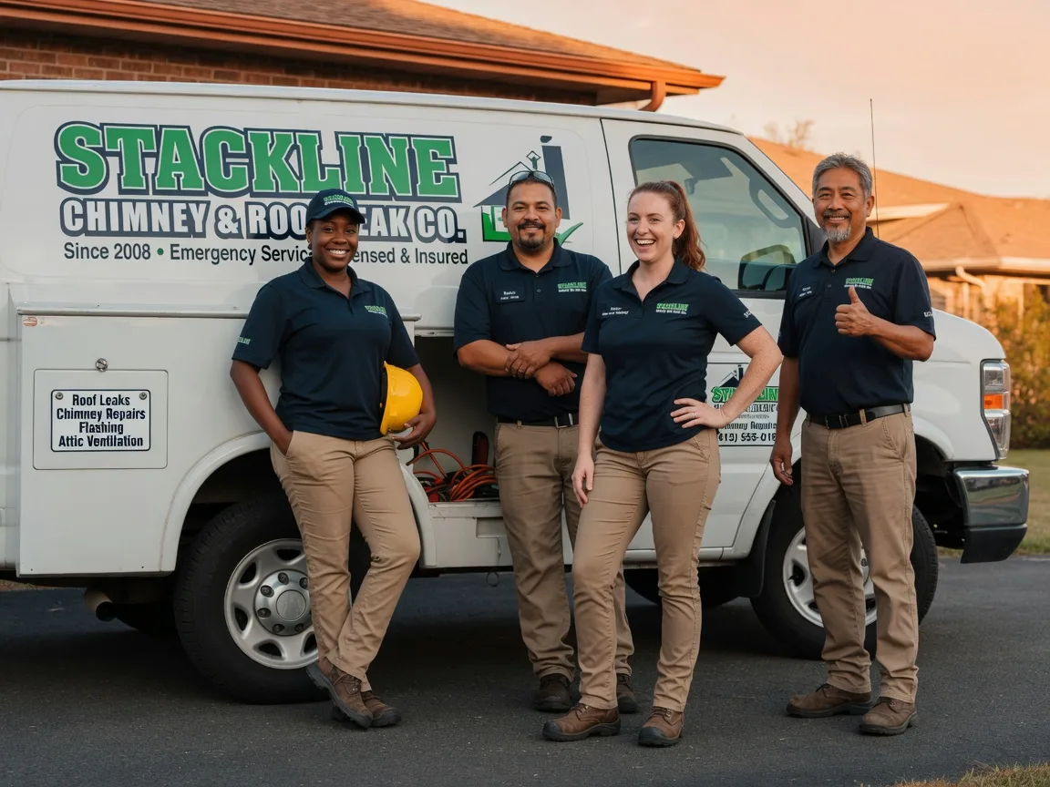 Chimney flashing repair company in Huntly, VA